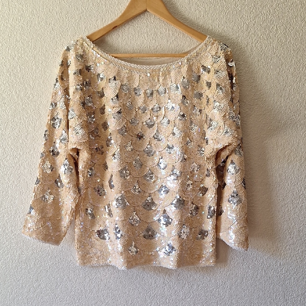 Vintage Sequin Top